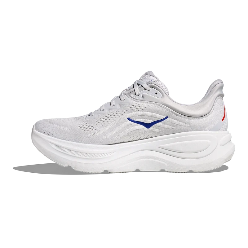 HOKA Bondi 9 Light Gray / Blue