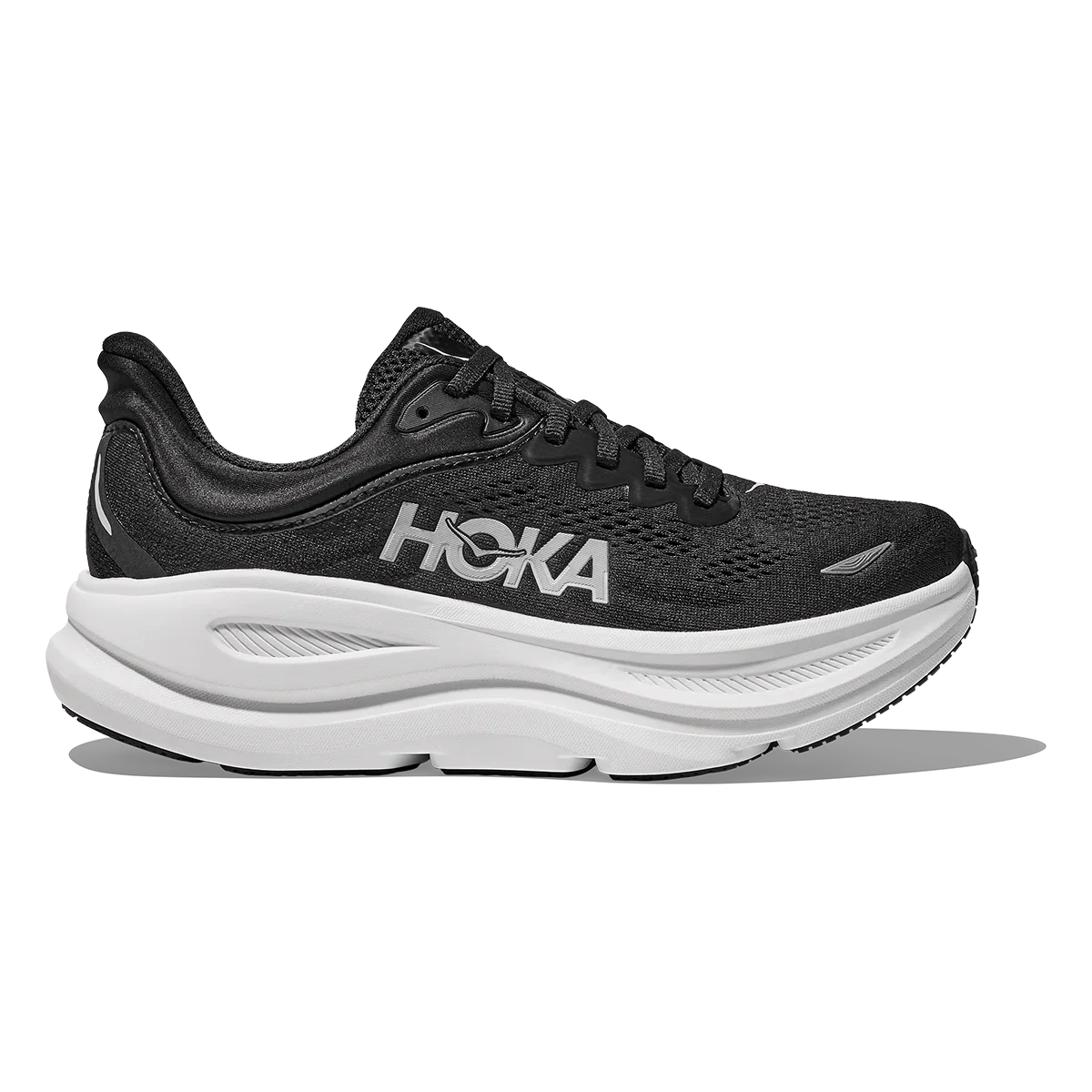 HOKA Bondi 9 Black / White
