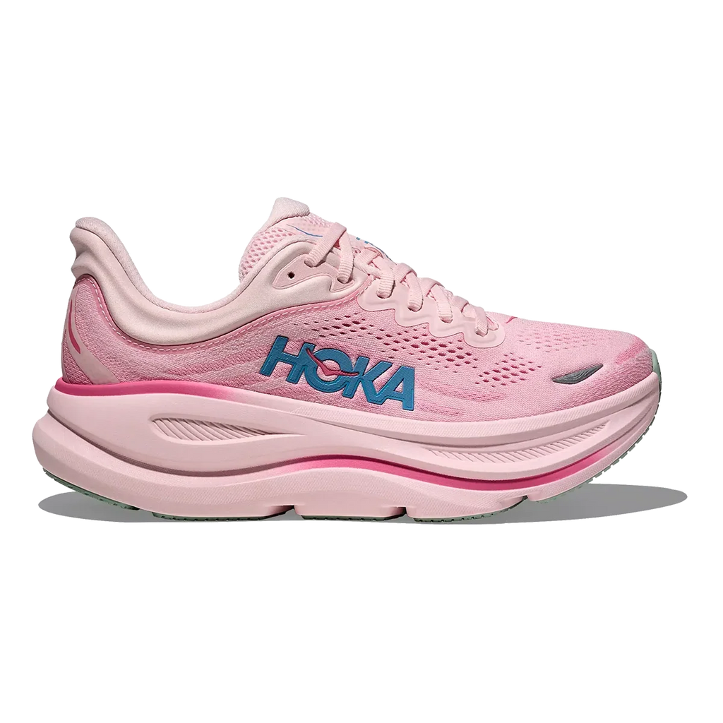 HOKA Bondi 9 Pink / Teal