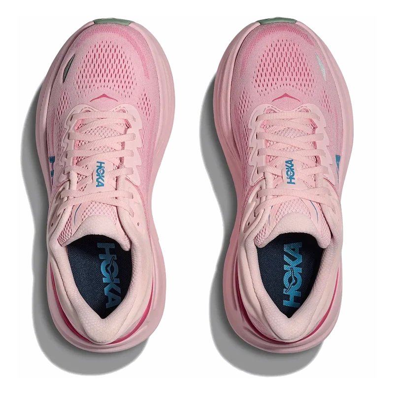 HOKA Bondi 9 Pink / Teal
