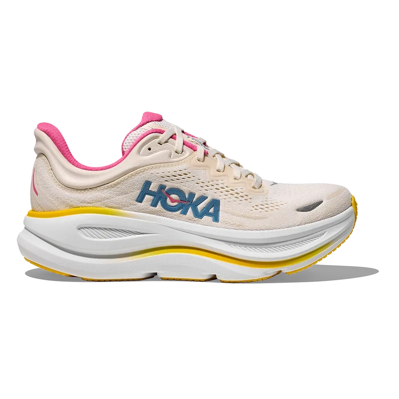 HOKA Bondi 9 Cream / Pink