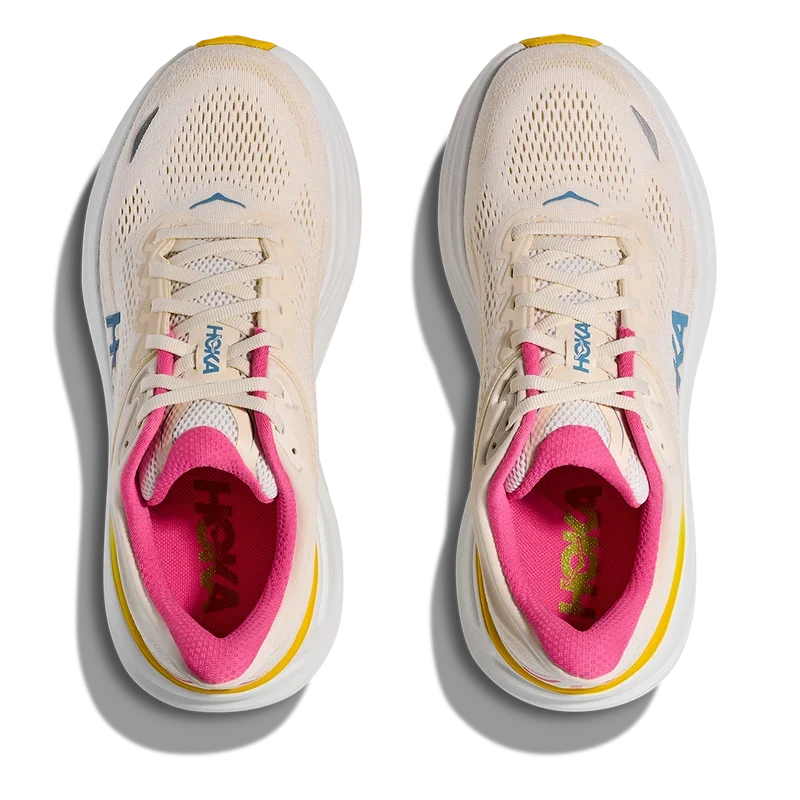 HOKA Bondi 9 Cream / Pink