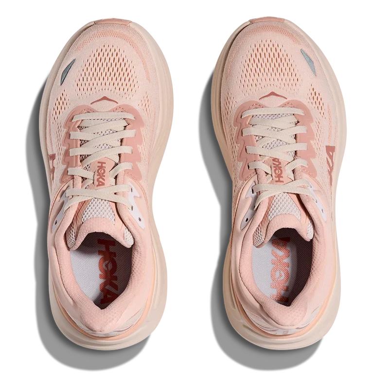 HOKA Bondi 9 Blush Pink / Cream