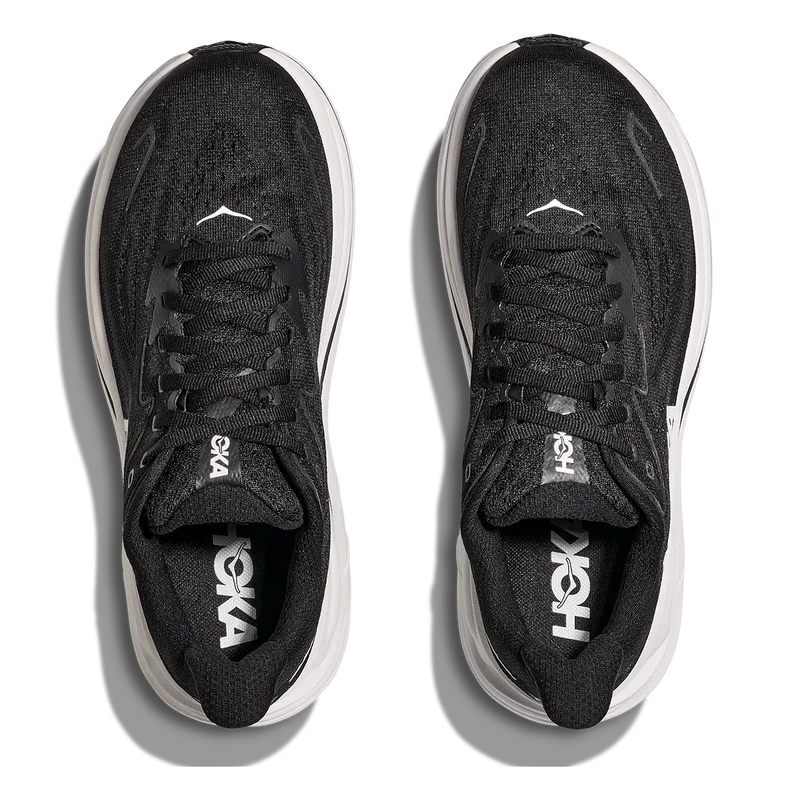 HOKA Clifton 10 Black / White