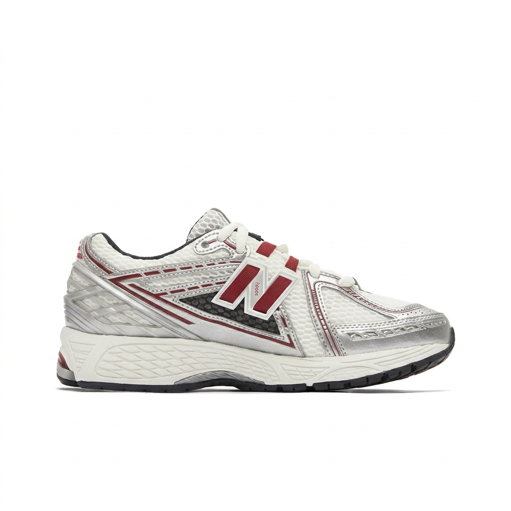New Balance 1906R White / Silver / Burgundy
