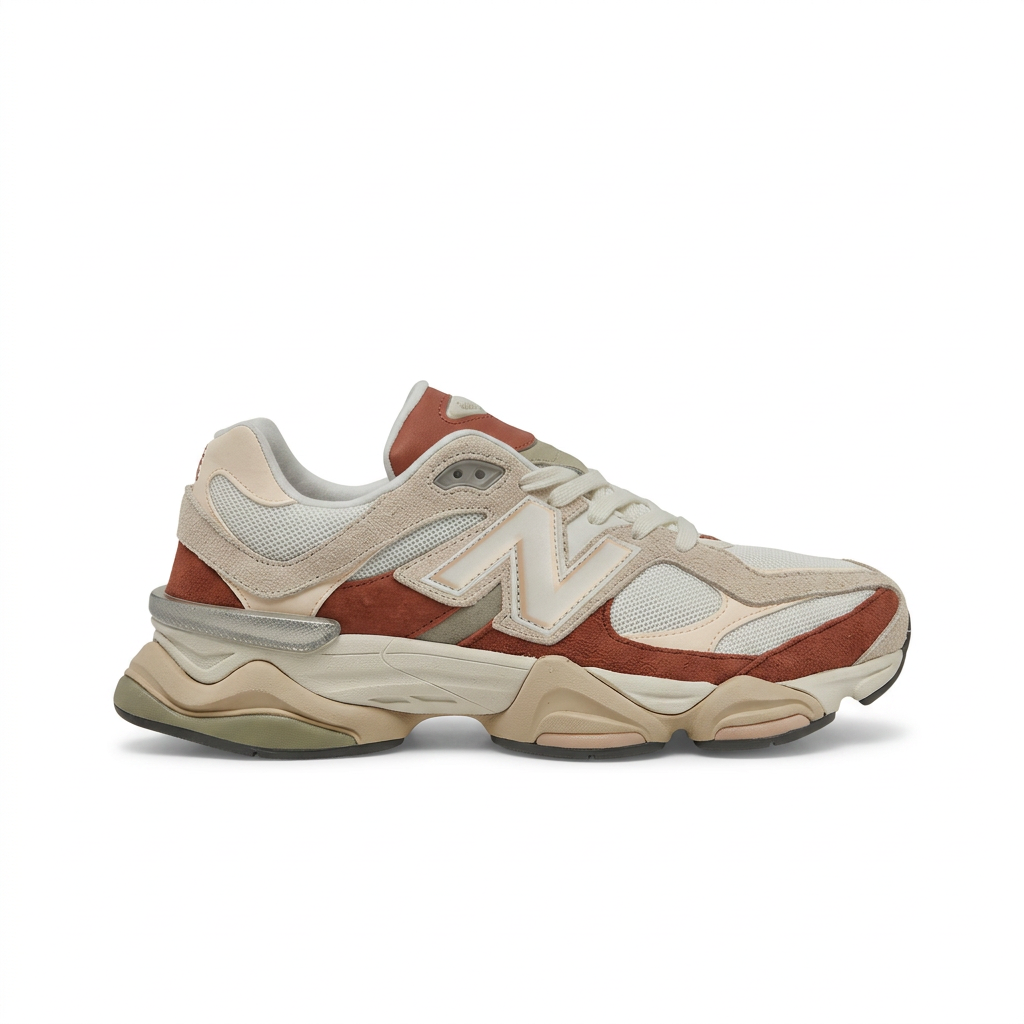 New Balance 9060 Beige – Rust