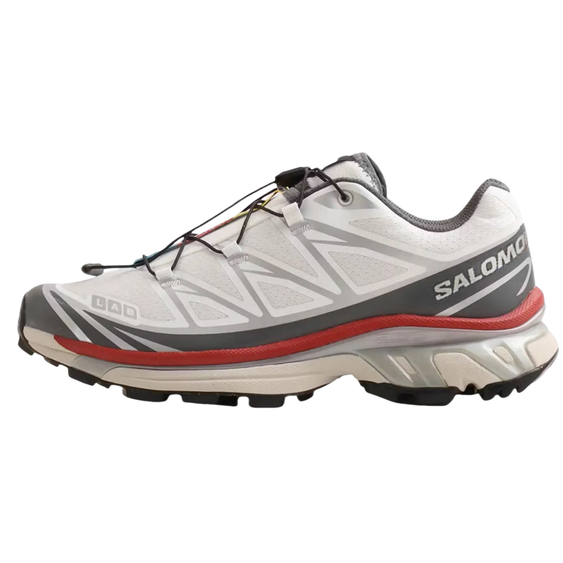 Salomon XT-6 White / Gray / Red