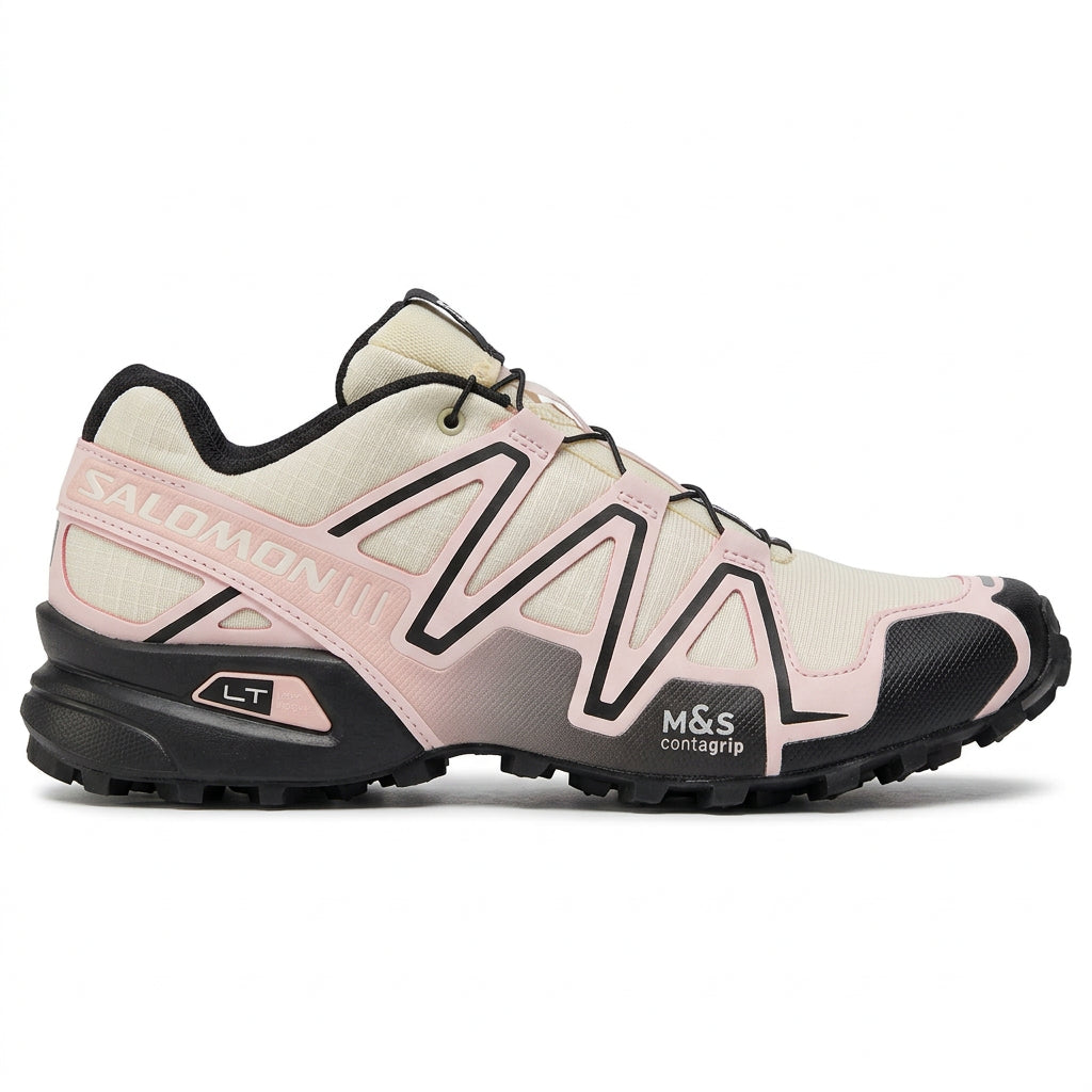 Salomon Speedcross 3 Cream - Pink - Black