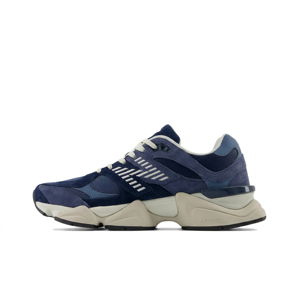 New Balance 9060 Navy – Cream