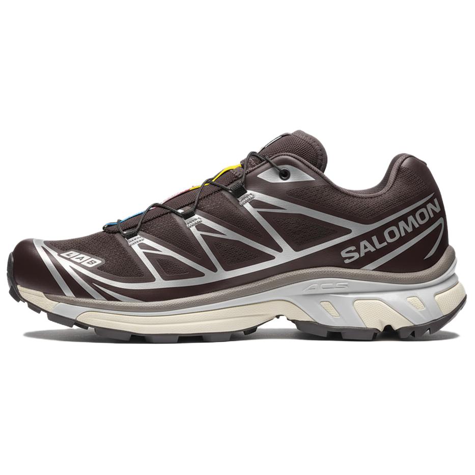 Salomon XT-6 Dark Brown / Silver Gray