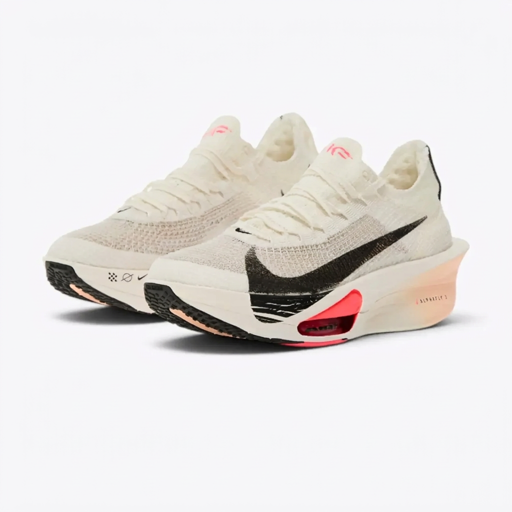 Nike Air Zoom Alphafly Next% 3 Running Shoes - Cream & Coral