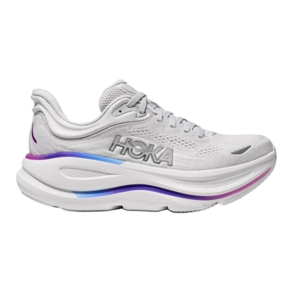 HOKA Bondi 9 Light Gray / Purple