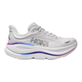 HOKA Bondi 9 Light Gray / Purple