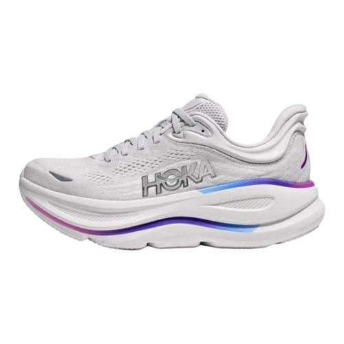 HOKA Bondi 9 Light Gray / Purple