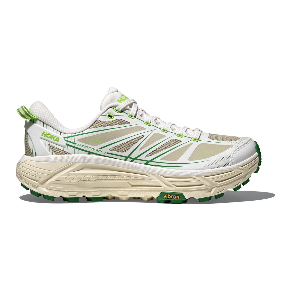 HOKA Mafate Speed 2 White – Green