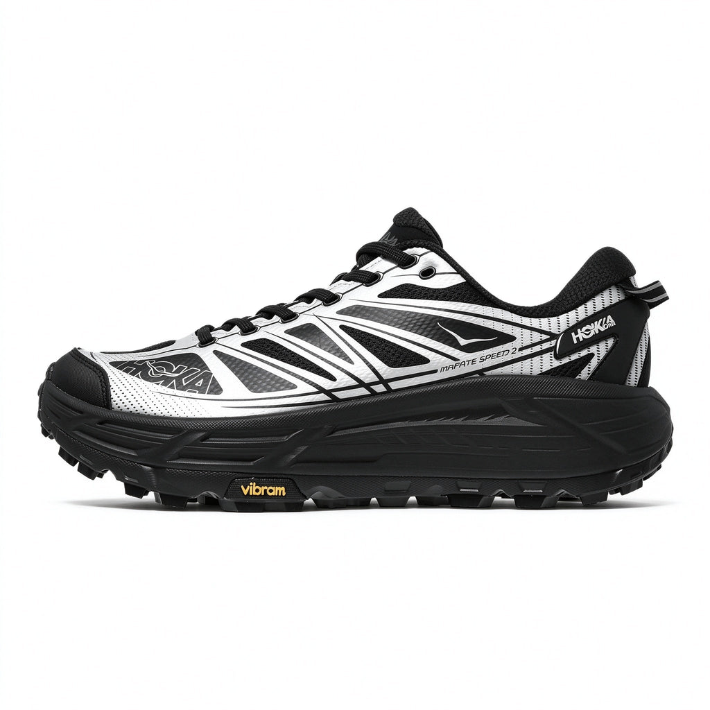 HOKA Mafate Speed 2 Black – White