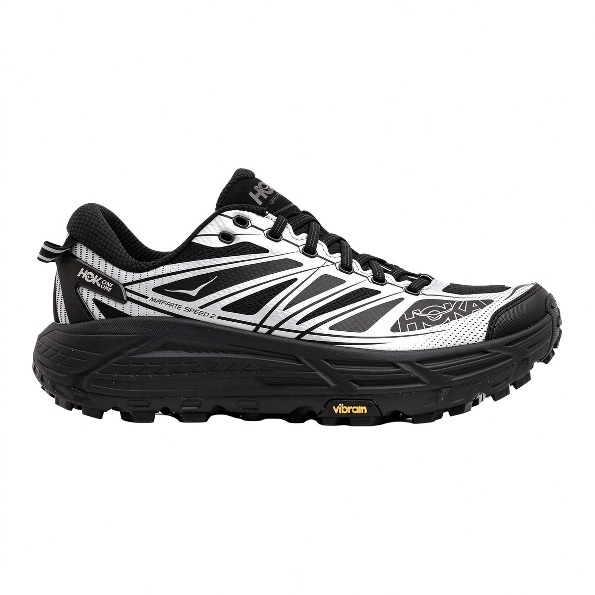 HOKA Mafate Speed 2 Black – White