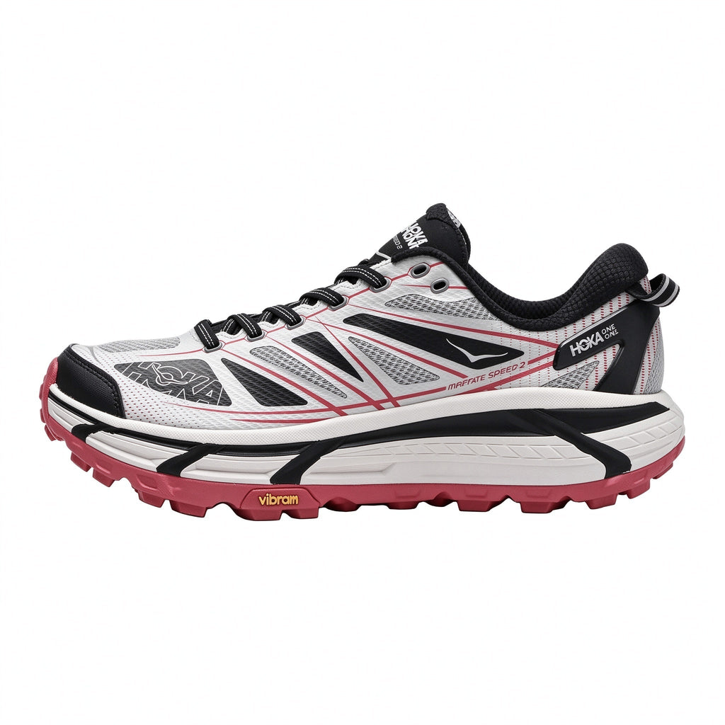 HOKA Mafate Speed 2 White – Rose Pink