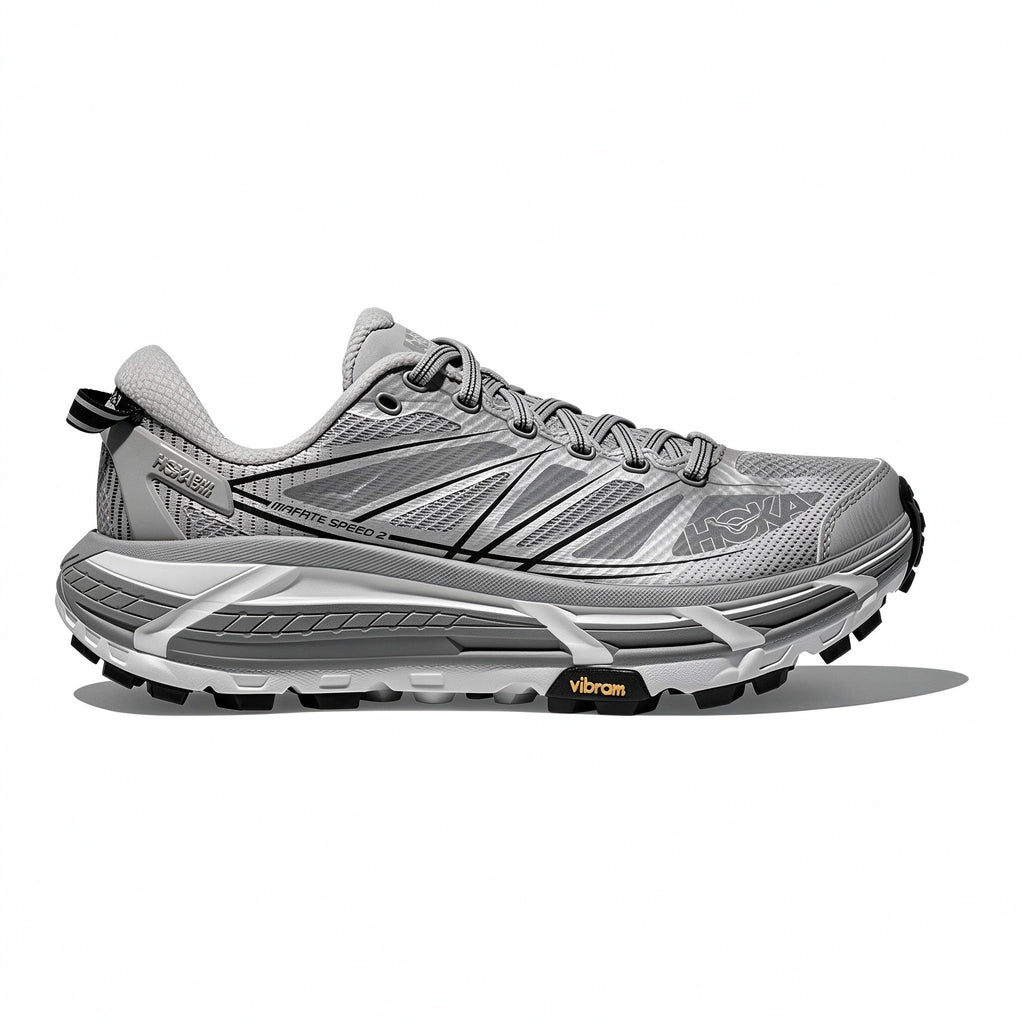 HOKA Mafate Speed 2 Gray – White
