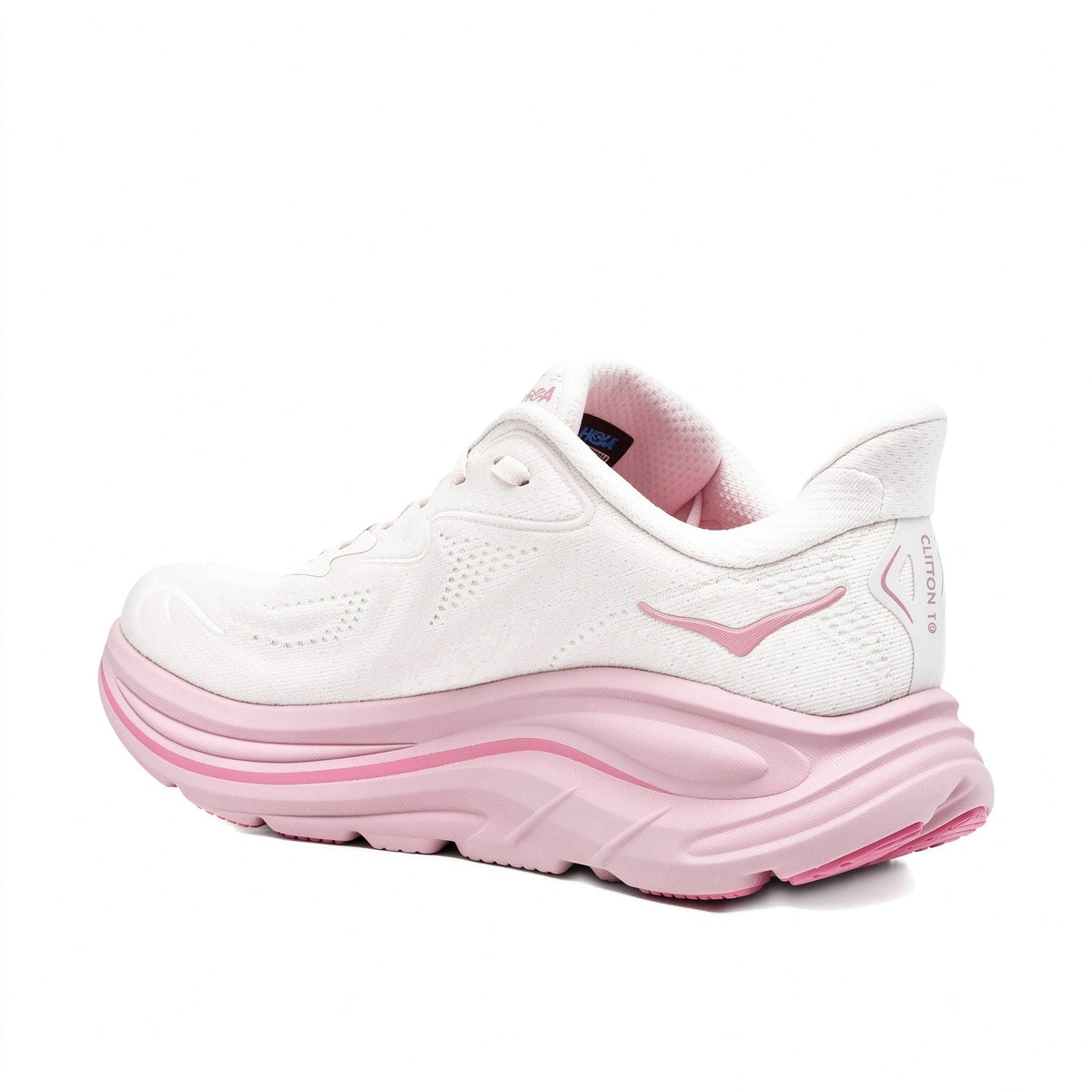 HOKA Clifton 10 White – Pink