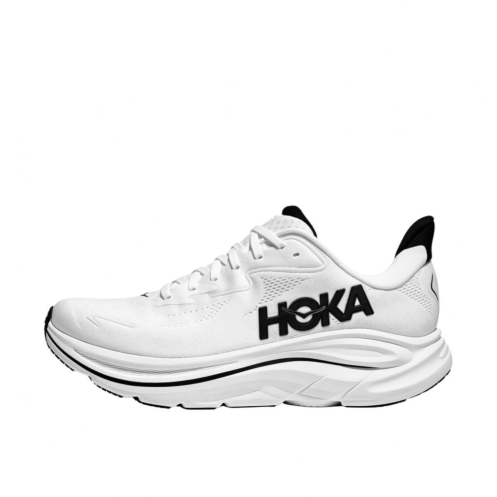 HOKA Clifton 10 White – Black