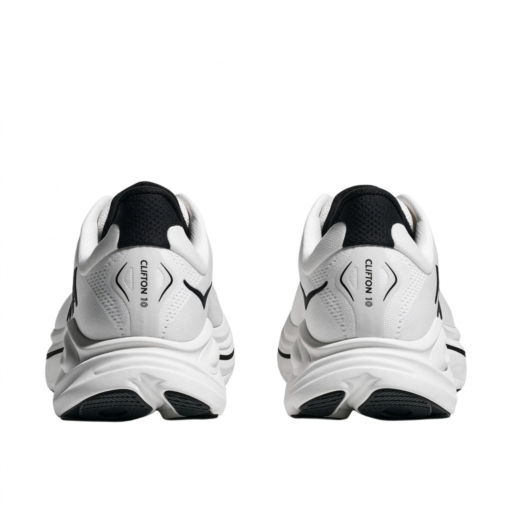 HOKA Clifton 10 White – Black
