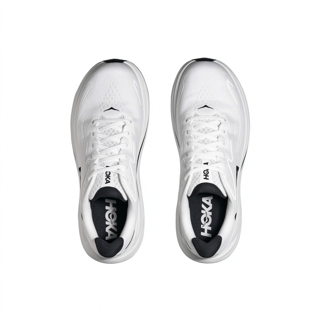 HOKA Clifton 10 White – Black
