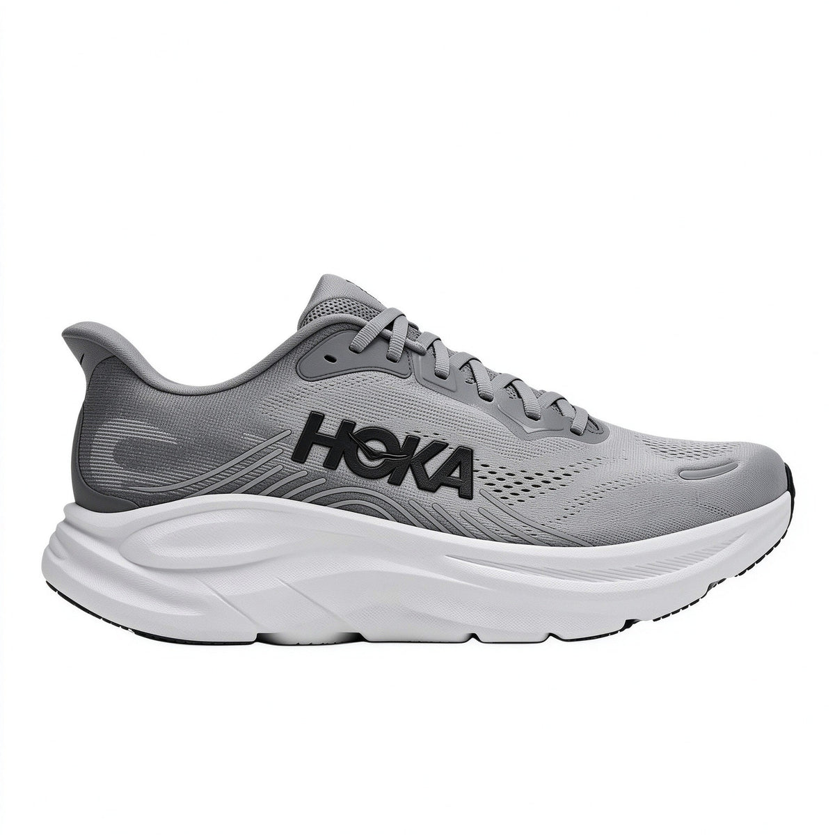 HOKA Clifton 11 Gray – Black
