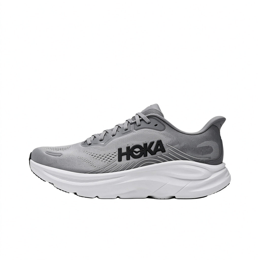 HOKA Clifton 11 Gray – Black
