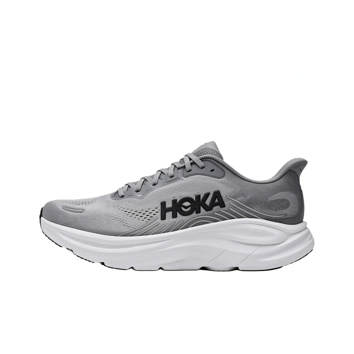 HOKA Clifton 11 Gray – Black