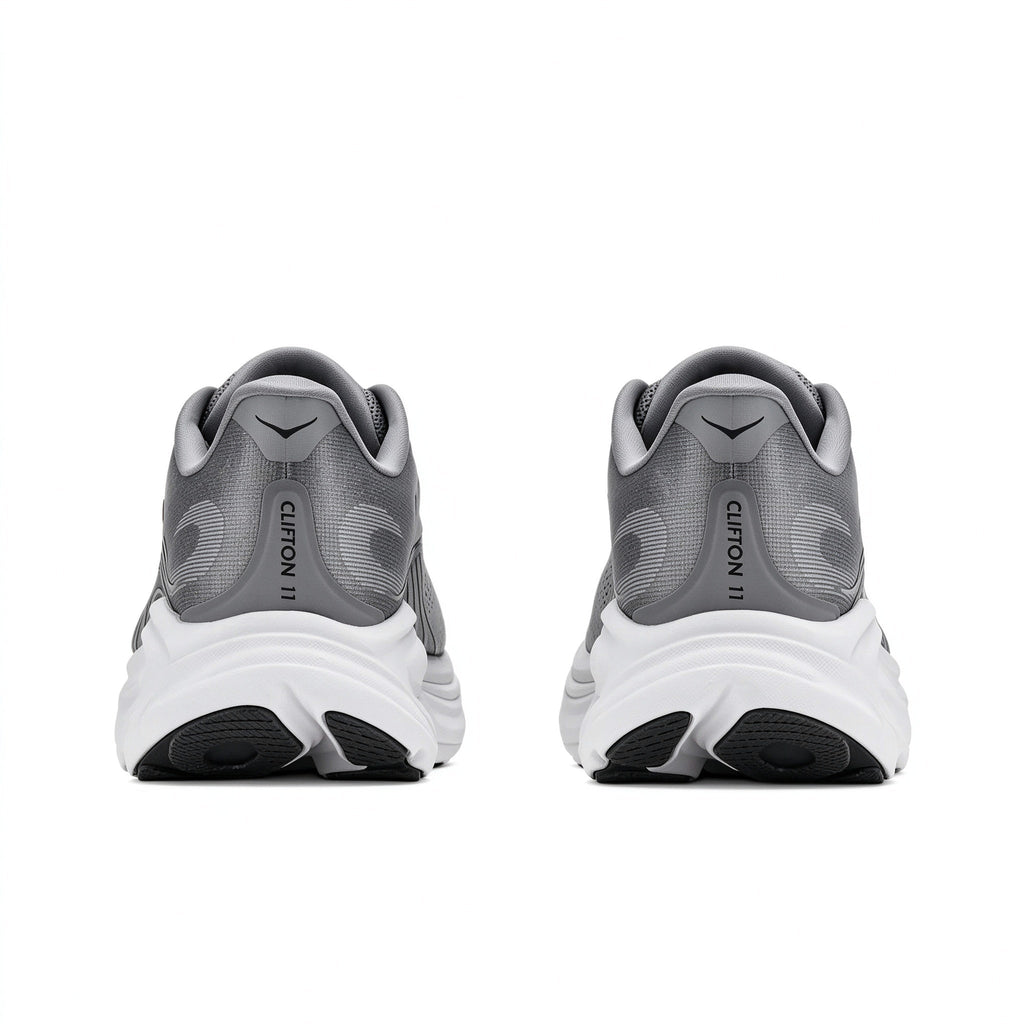 HOKA Clifton 11 Gray – Black