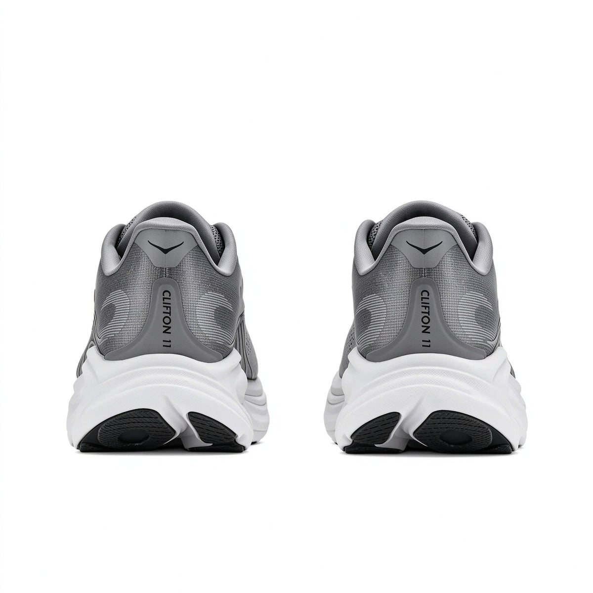 HOKA Clifton 11 Gray – Black