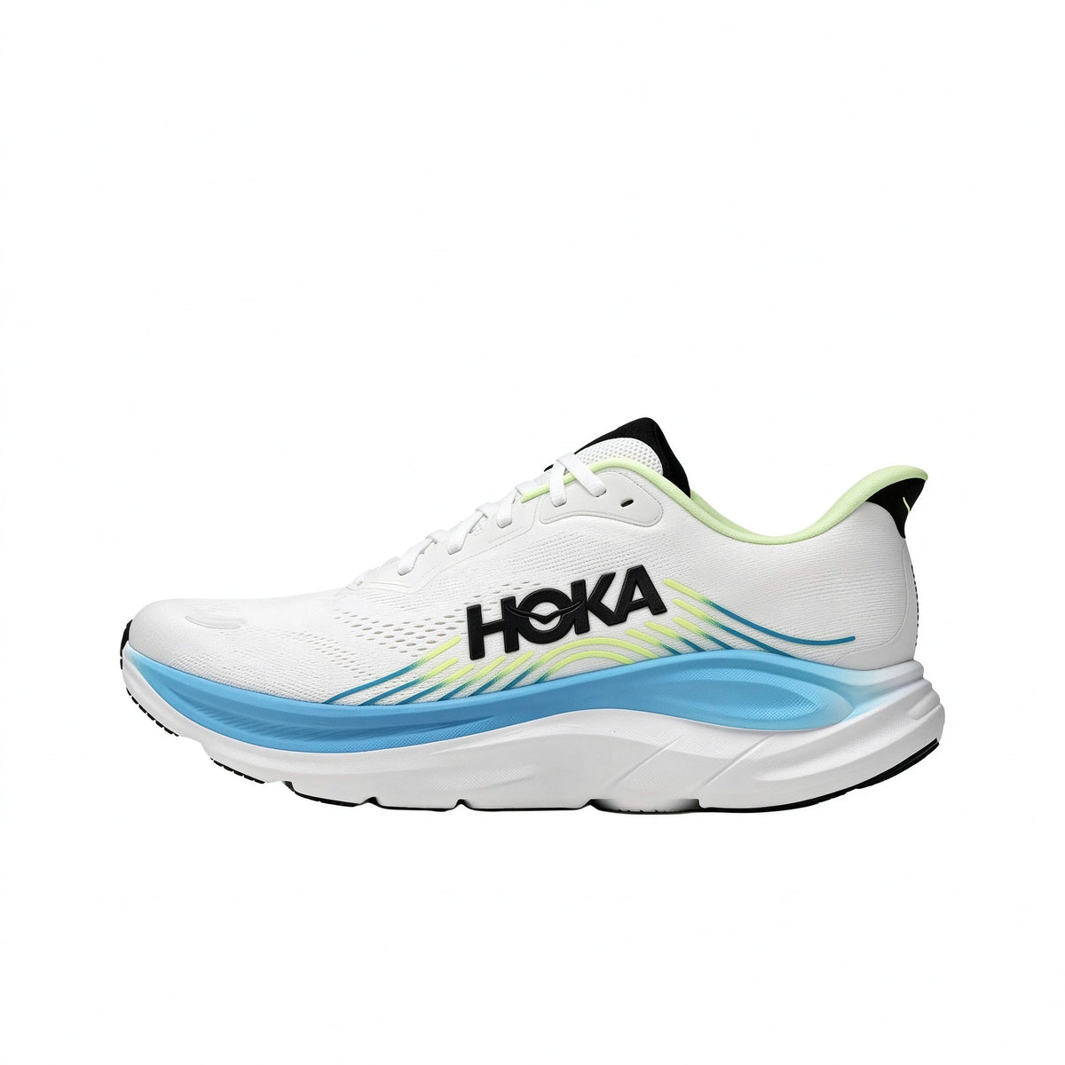 HOKA Clifton 11 White – Blue
