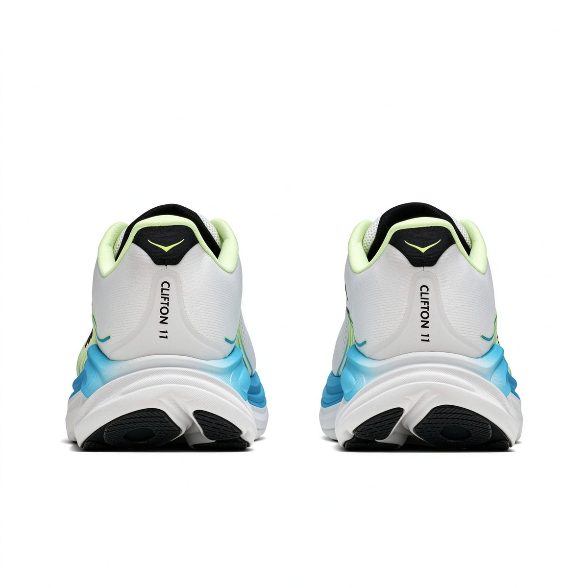 HOKA Clifton 11 White – Blue
