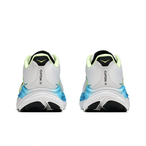 HOKA Clifton 11 White – Blue
