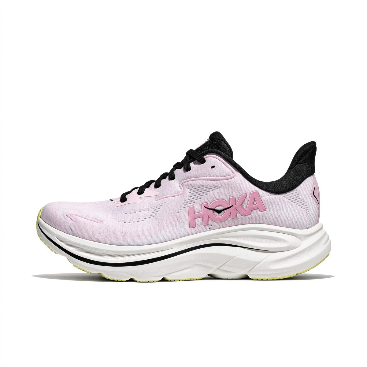 HOKA Clifton 10 Light Pink – Black