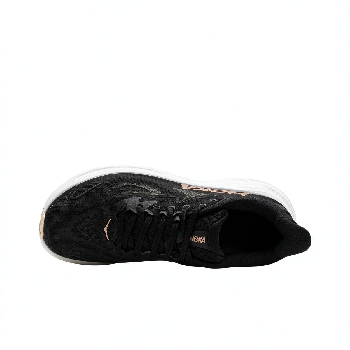HOKA Clifton 10 Black – White