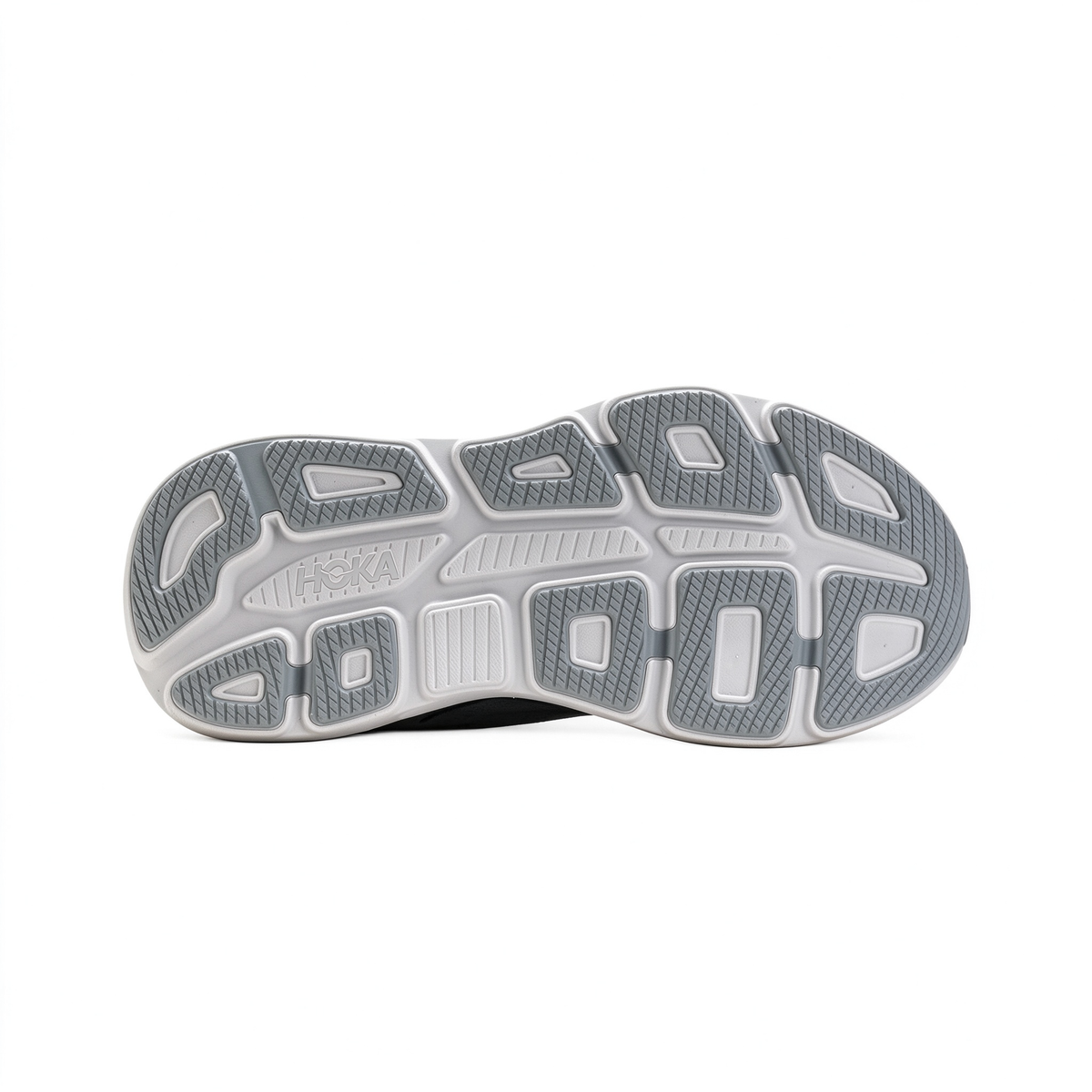 HOKA Bondi 9 Gray / Pink