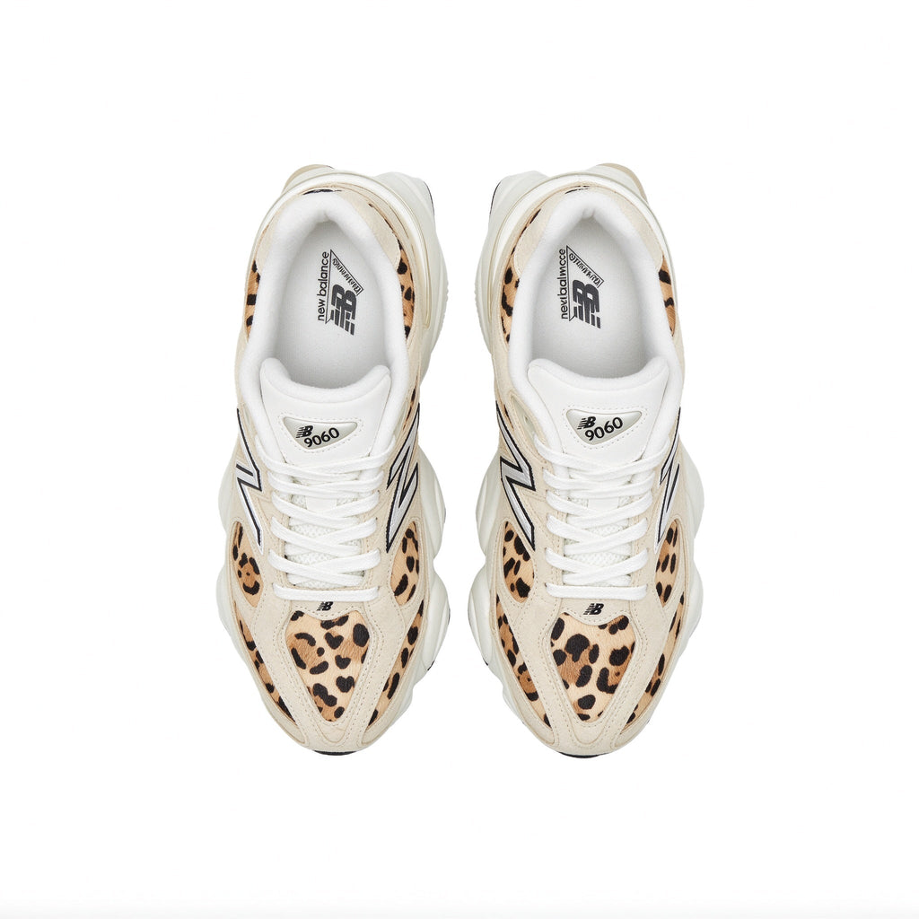 New Balance 9060 Beige – Leopard Print