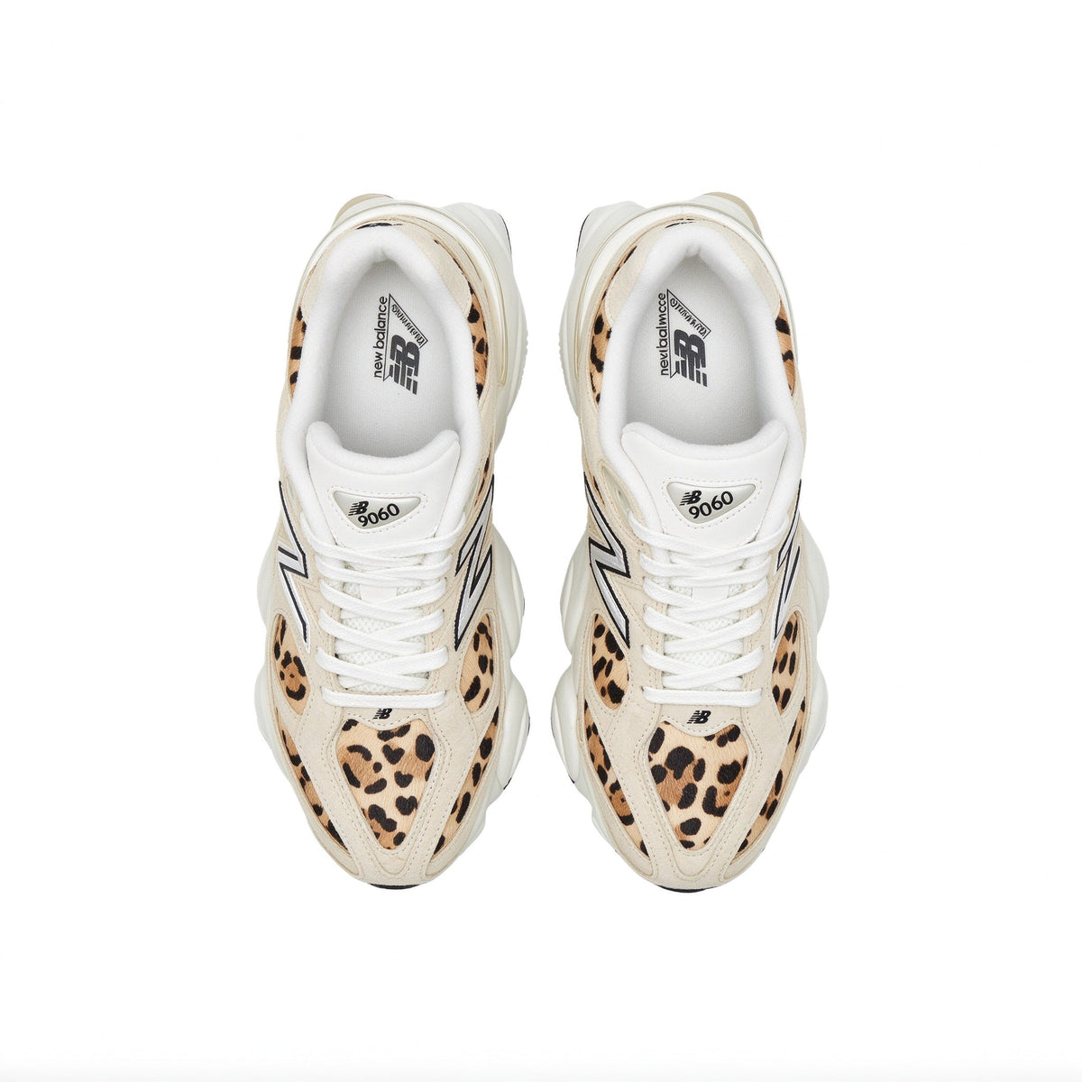 New Balance 9060 Beige – Leopard Print