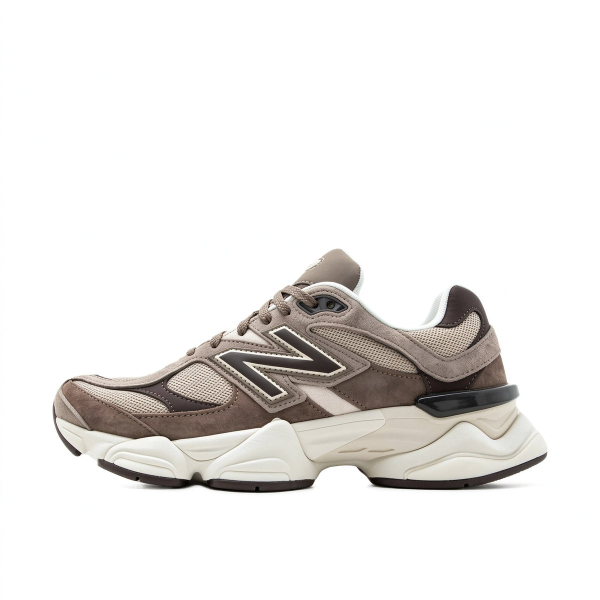 New Balance 9060 Taupe – Cream – Dark Brown