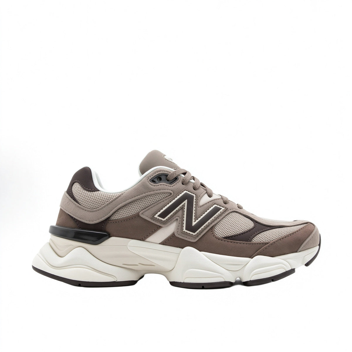 New Balance 9060 Taupe – Cream – Dark Brown