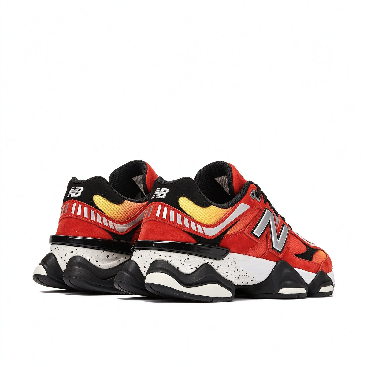 DTLR × New Balance 9060 Red – Orange – Black