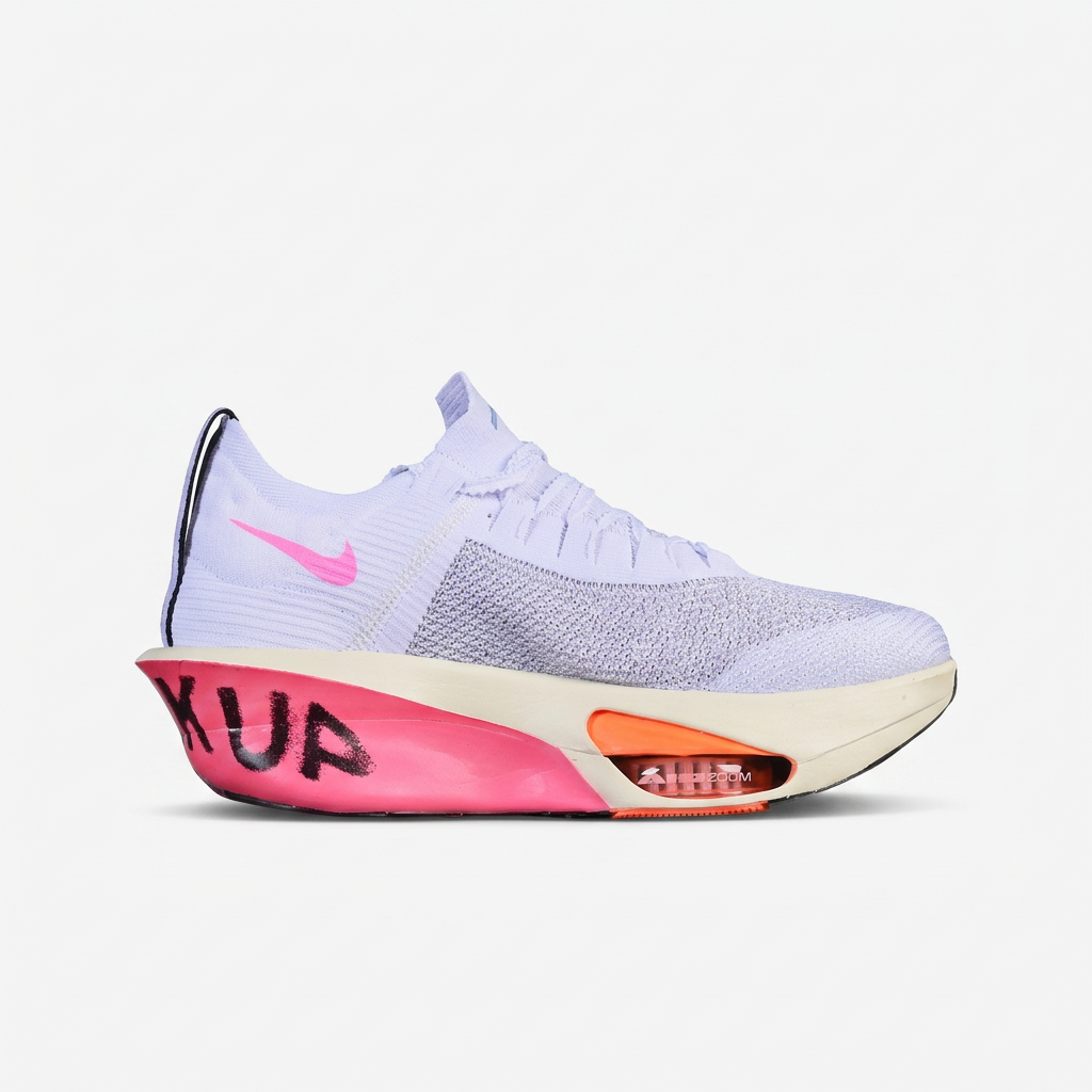 Nike Air Zoom Alphafly Next% 3 Running Shoes – White & Pink