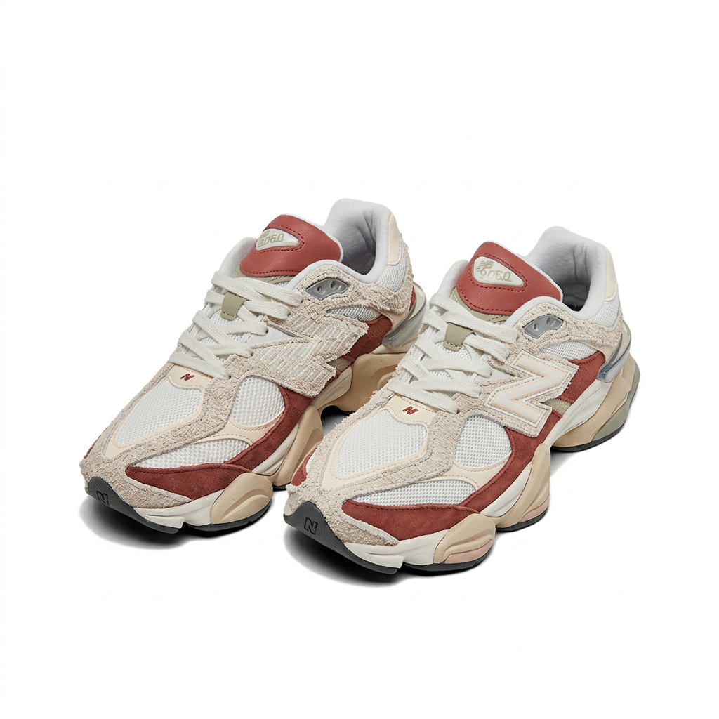 New Balance 9060 Beige – Rust