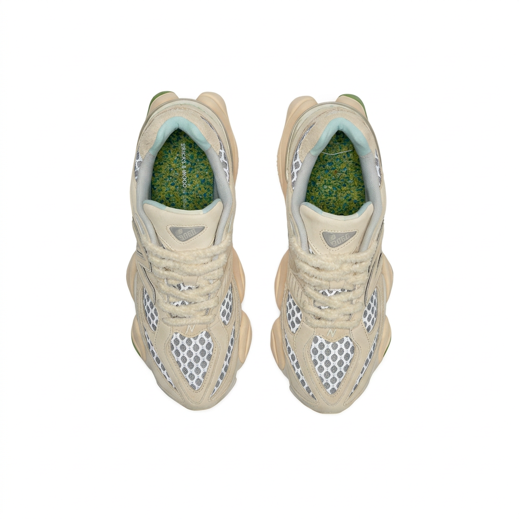 New Balance 9060 Beige – Green