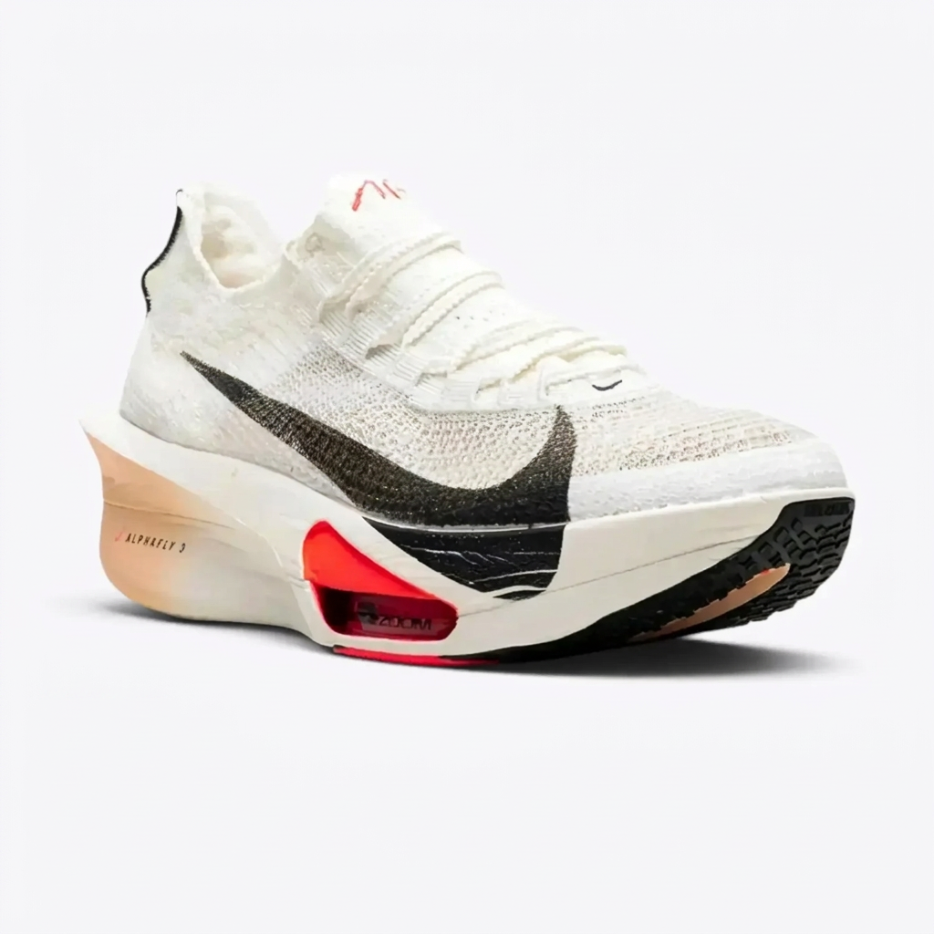 Nike Air Zoom Alphafly Next% 3 Running Shoes - Cream & Coral