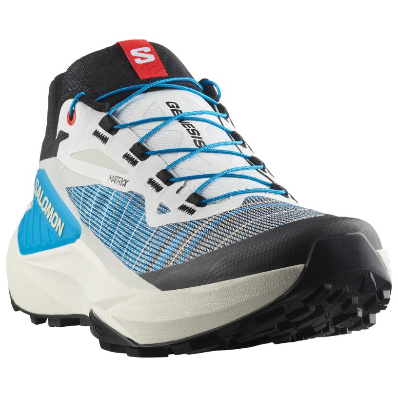 Salomon Genesis White - Blue - Black