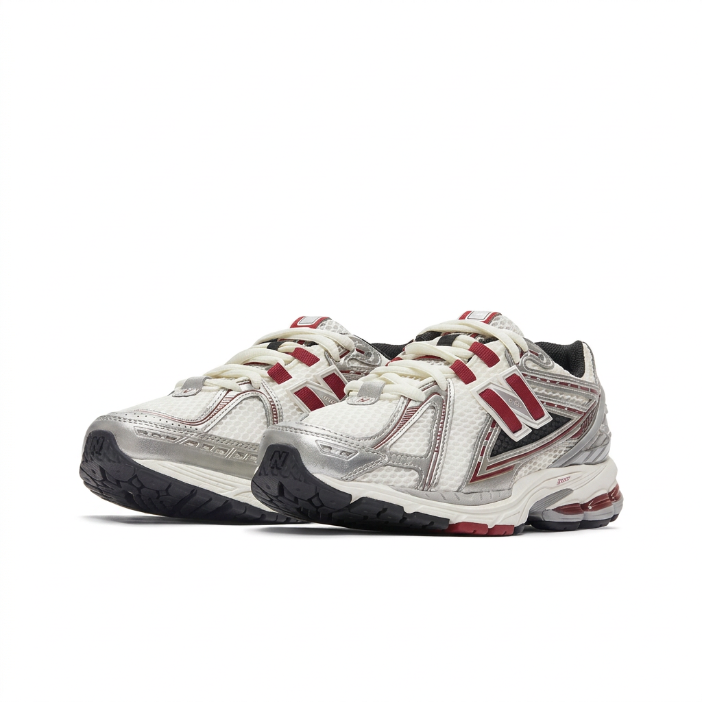 New Balance 1906R White / Silver / Burgundy