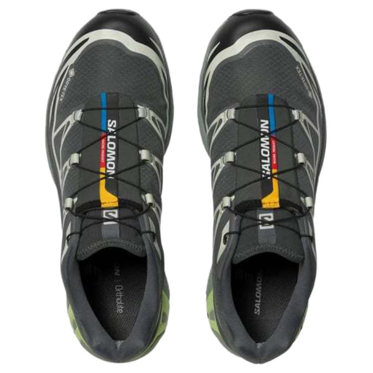Salomon XT-6 GTX Charcoal / Black / Lime